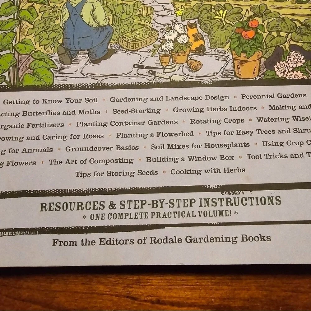 Rodale Gardening‎ Garden Wisdom & Know How Plant, Grow, and Harvest Guide 7354